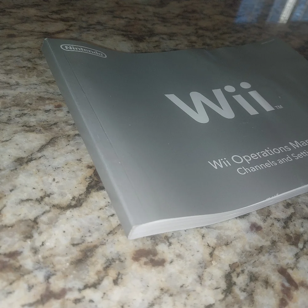 Wii operations manual